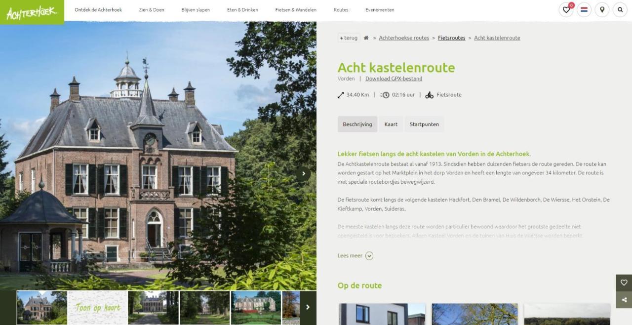 Sfeervol vakantiehuisje in bosrijke omgeving Vorden Buitenkant foto